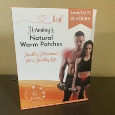 Harmony  s Natural Warm Patches  Healthy Movement For A Healthy Life  6 Patches
