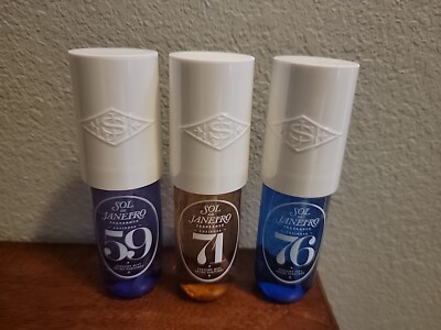 Sol de Janeiro After Dark Fragrance Mist Set 76, 59 & 71 New