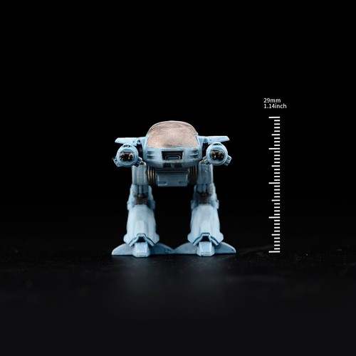 1/64 Mininature ROBCOP Mechanical Scene Props Figure Model Fit Cars Vehicles Toy - Picture 2 of 6
