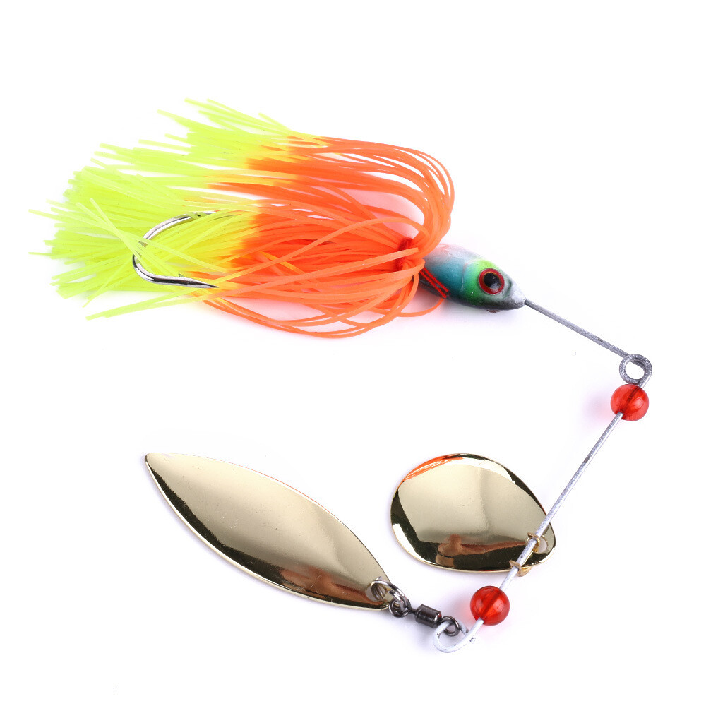 4PCS 19g Fishing Lure Spinner Bait Lead Jig Spoon Metal Buzzbait Blade Tackle - Image 7