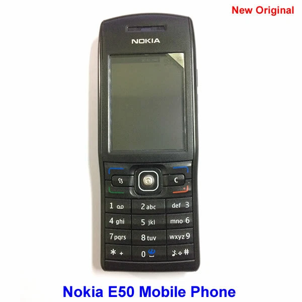 100%  Genuine New Original Nokia E50 Camera 1.3MP GSM Unlock Mobile Phone Black - Image 2 of 4