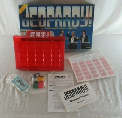 1986 Edition Vintage Jeopardy Game by Pressman NICE! 100% Complete