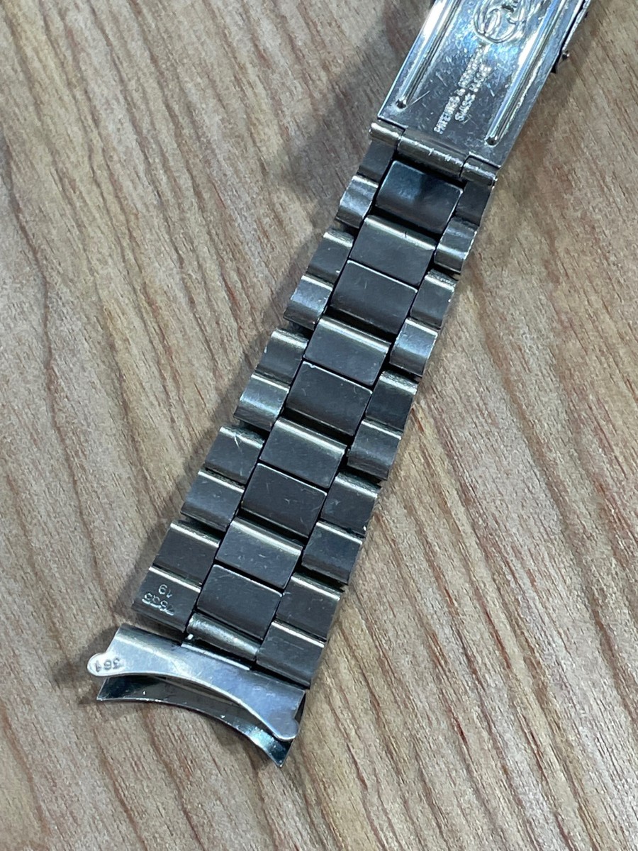 Vintage Rolex Watch Bracelet 7835 19mm with 361 End Links | eBay Vintage Rolex Watch Bracelet 7835 19mm with 361 End Links | eBay