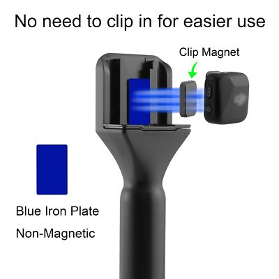 Draagbare magnetische houder voor DJI Mic Mini, 1/2, Rode Wireless GO