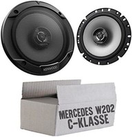 Kenwood Lautsprecher FüR Mercedes C-Klasse W202 16Cm Boxen 2-Wege Koax Front TüR