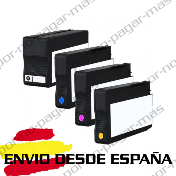 4 CARTUCHOS DE TINTA COMPATIBLE NON OEM HP 950 951 XL | OfficeJet Pro 8610 8620