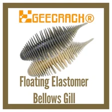 Geecrack Floating Elastomer Bellows Gill - Choose Size / Color