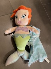 Disney Parks Babies Ariel Little Mermaid Baby Plush with Blanket