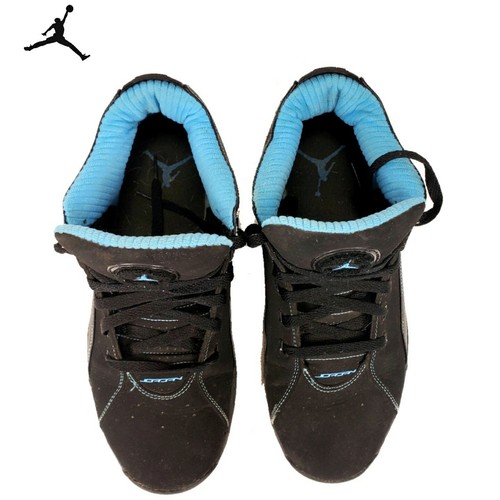 Scarpe da basket Jordan Ol'School basse da uomo 317765 nere blu taglia 10,5 - Foto 7 di 8