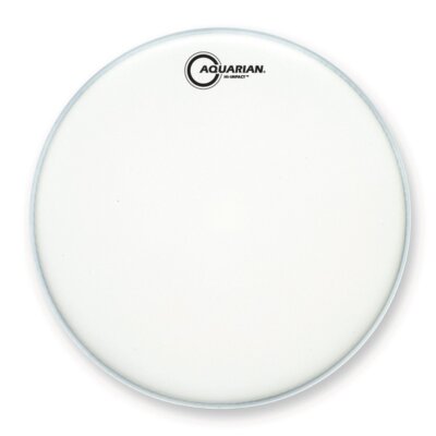 Aquarian 13'' Hi-Impact Snare Drum White Drum Head HIP13W