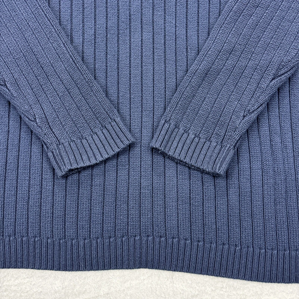 Винтажный Enyce свитер мужской 2XL синий пуловер с надписью Streetwear Y2K хип-хоп гранж - Изображение 2 из 4