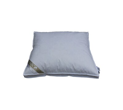 Bella Star Kopfkissen 80x80 mit Außensteg Federkissen Kissen 20% Daunen 1200 g 
