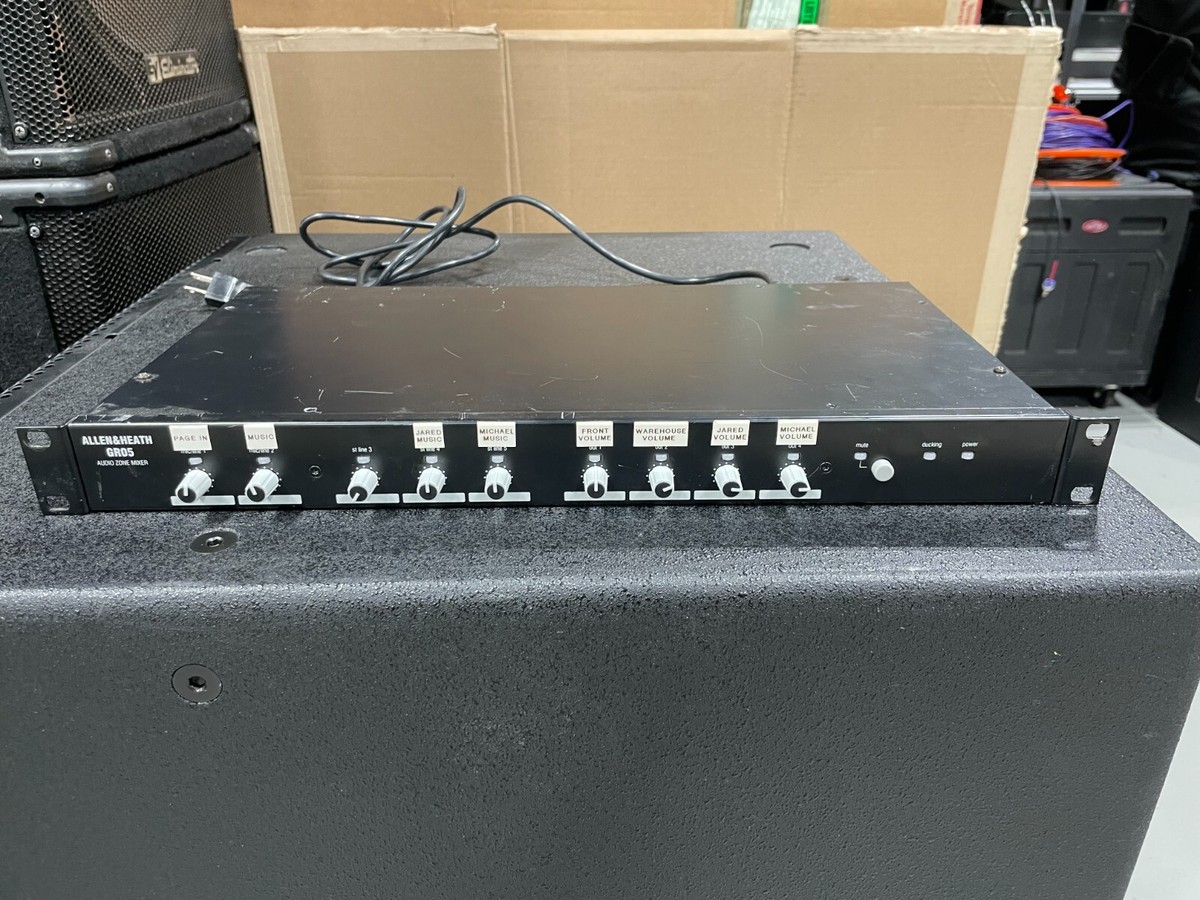 Allen & Heath GR05 Audio Zone Mixer 4-Output Mixer | eBay