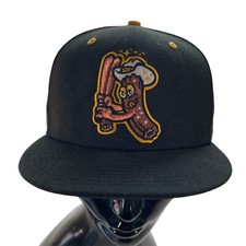 Churros de San Jose New Era Hat Black MiLB Copa De La Diversion Fitted 7 7/8