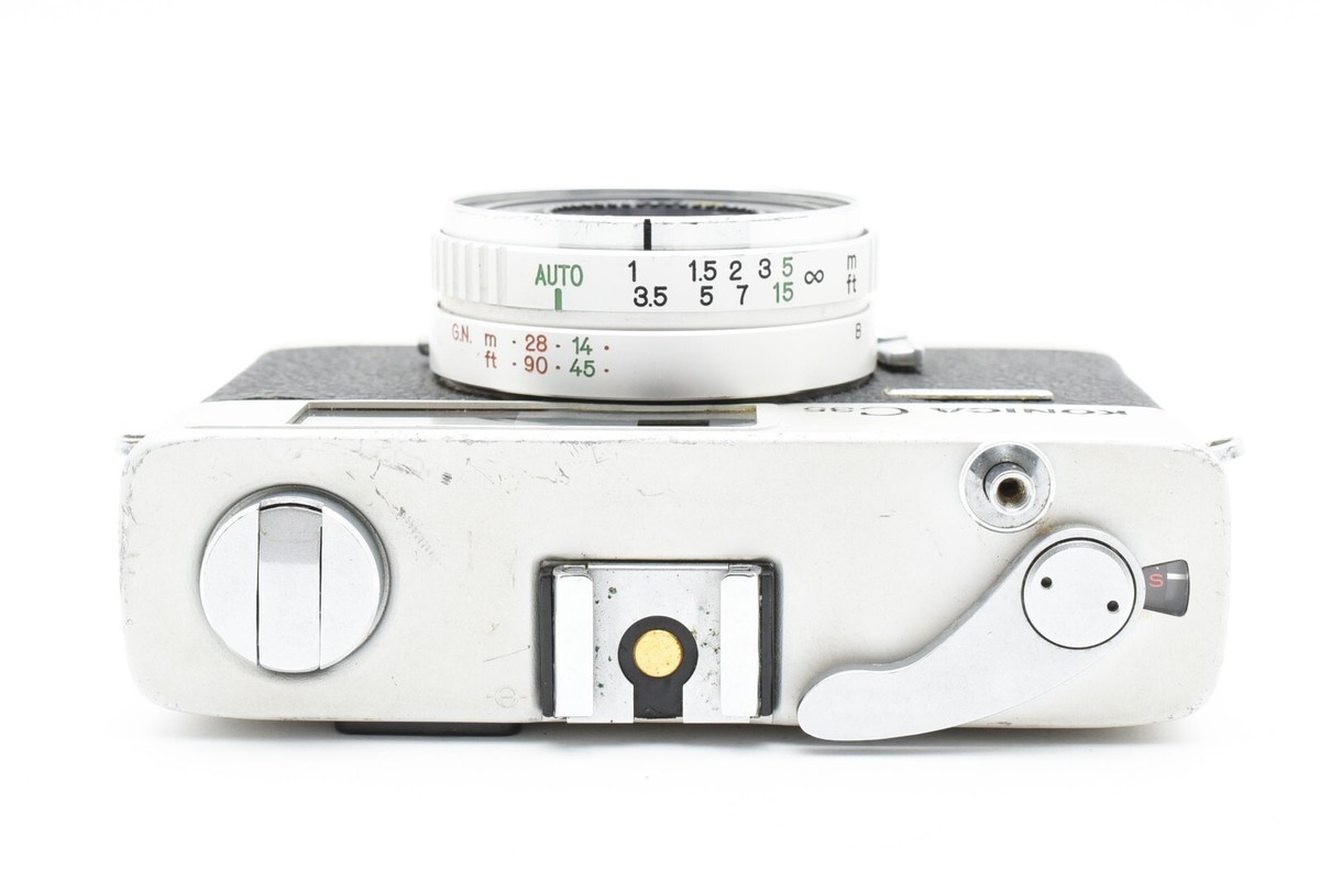 Konica C35 Flash Matic 35mm Rangefinder Camera 38mm F2.8