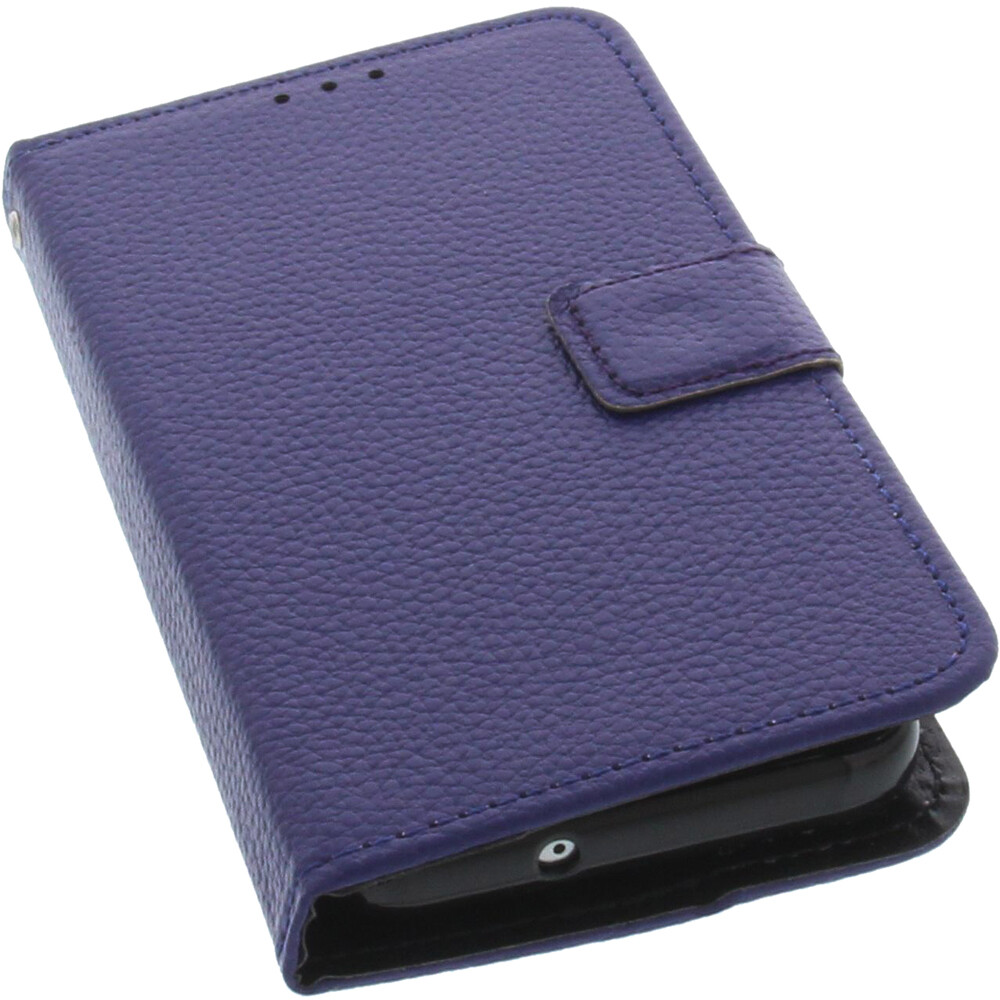 Buchstyle-Hülle Für Emporia Smart 3 – Schwarzes Kunstleder Mit Kartenfach & Standfunktion