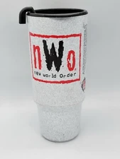 nWo Vintage Insulated Beverage Mug 20oz. Super Thermos Betras USA Vintage