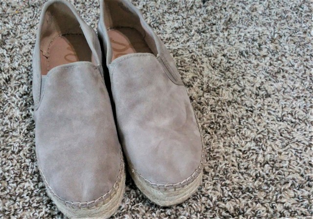 espadrille platform slip on