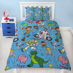 Toy Story 4 Rescue Single Duvet Cover Set Rotary Kids 2 In 1