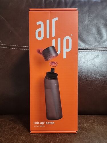 Genuine Air Up Charcoal Gray Water Bottle BPA-Free 650ml