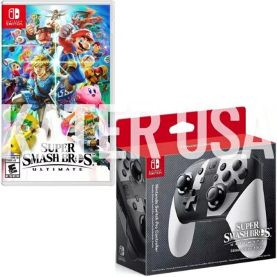 Super Smash Ultimate Pro Controller Switch Brand New