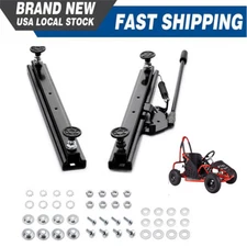 Universal Seat Slider Alloy Steel Seat Mounting BRACKET Track Assembly Replace