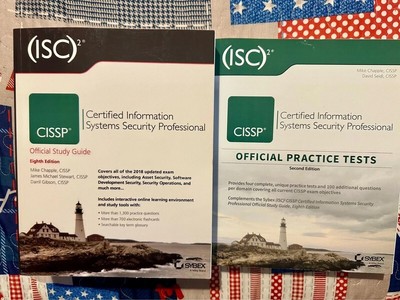 (ISC)2 CISSP Official Study Guide 8th Ed. + Official Practice Tests 2nd Ed.