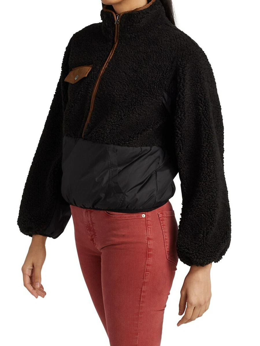 Frame fleece mix pullover hot sale