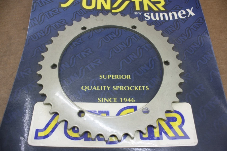 PIÑÓN TRASERO ALUMINIO YAMAHA XT500 TT500 DT400 IT400 YZ360 520 41T SUNSTAR Foto 3 de 4