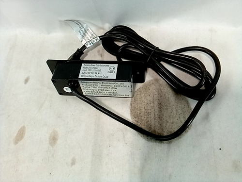 Furniture power distribution unit, black - by213-c021 120V 12A 60 Hz