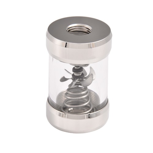 /4 Flow Indicator Flow Indicator PC Silver Metal Water Cooling Meter Water - Afbeelding 2 van 6