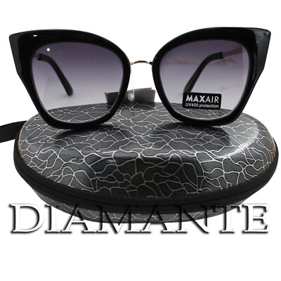 Occhiali da sole Donna Design Italiano Lenti Cat Eye Sfumate moda