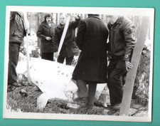 LATVIA LETTLAND Funeral Ceremony at the Cemetery VINTAGE PHOTO 55
