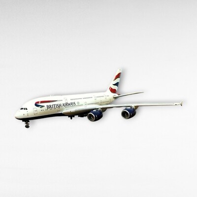 BRITISH AIRWAYS A380-800 ブリティッシュ 1:400 British Airways A380-800 Model 1/400 Removeable Gear & Stand
