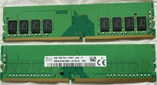 SK Hynix 8GB HMA81GU6CJR8N-UH  1Rx8 PC4-2400T-UA2-11 DDR4 2400MHz RAM 1904