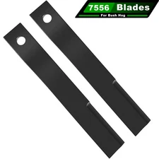 2-Pack 7556 Blades for Bush Hog Rotary Cutter Blades 27" x 3/4" Lawn Mower Blade