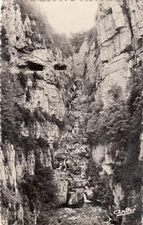 GRAND GOULETS cascade de la vernaison timbrée 1943