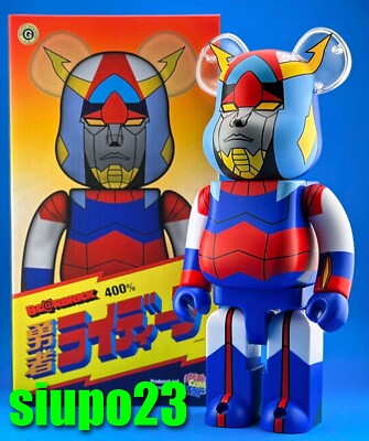 MEDICOM TOY BE@RBRICK Raideen 400 Robot TV Animation JAPAN