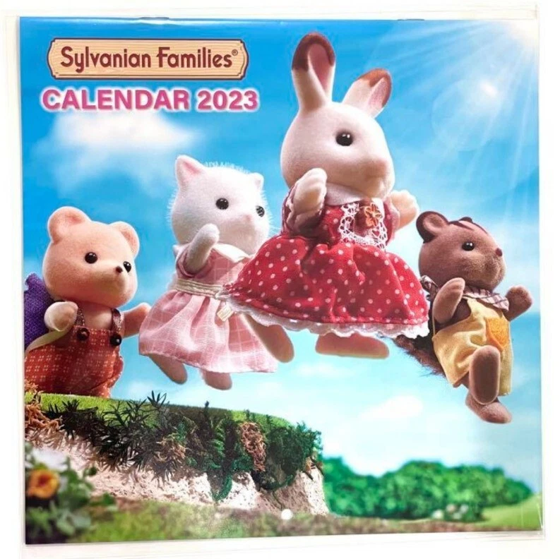 Sylvanian Families 2023 Calendar wall mounted type Size 20cm x 20cm New |  eBay