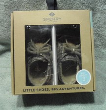 Pair of SPERRY BFISH CRIB-JR. / Chtah Infant Girl Shoes Size 3M