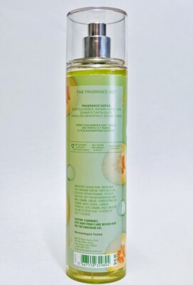4 Bath & Body Works CUCUMBER MELON Fine Fragrance Mist Body