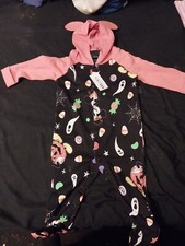 New Disney Baby Mickey Pumpkin Halloween One Piece 6 Months