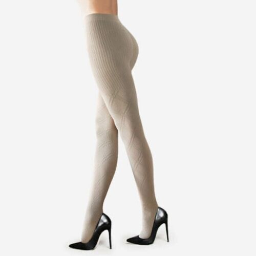 Lores Emma Fantasia schöne Damen Mikrofaser Strumpfhose mit geometrischem Mus... - Bild 14 von 18