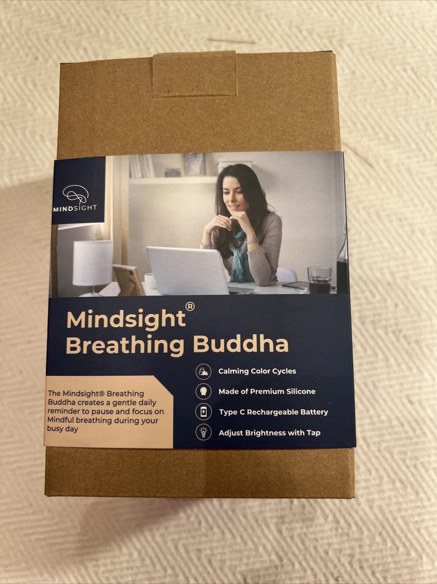 Mindsight 'Breathing Buddha' Guided Visual Meditation Tool For Mindfulness | Slo