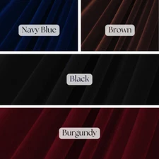 Luxury 4-Way Stretch Velvet Fabric by the Yard – Soft, Smooth &Versatile 58 inch