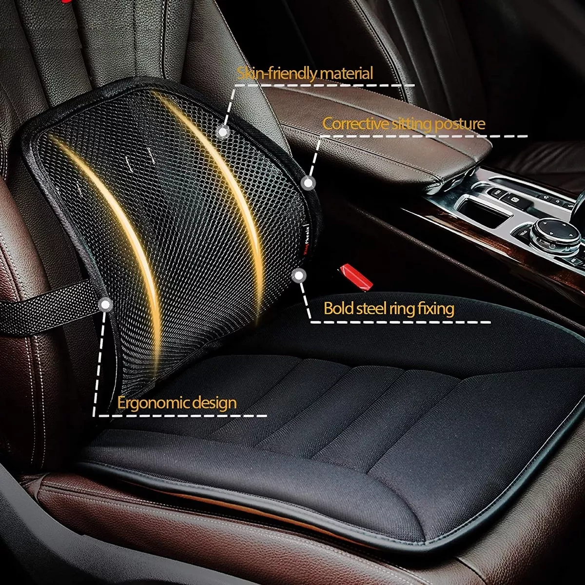 Coj n Lumbar Universal para Silla de Auto Coj n de Cintura de