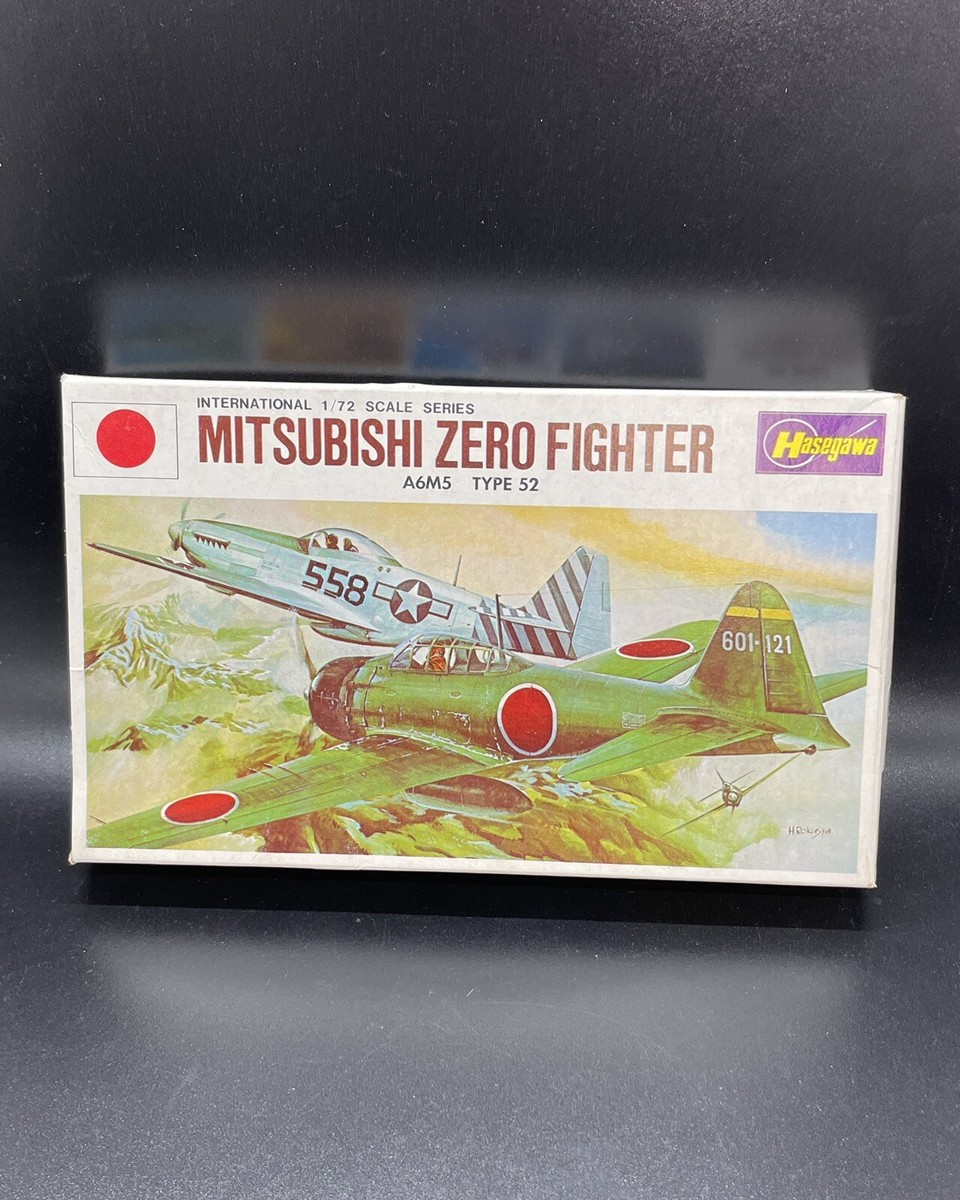 Hasegawa Type 52 MITSUBISHI Zero Fighter A6M5 1/72 Scale Model Kit