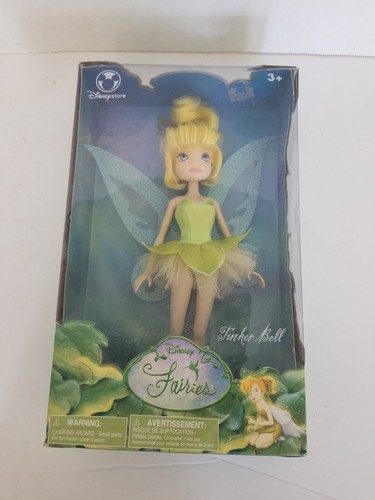 Tinkerbell Disney Feen Disney Store Neu im Karton aber Karton hat Schrift auf der Unterseite