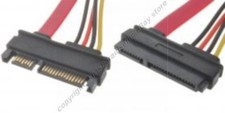 Lot10 1.5ft short SATA POWER Extension Male Female Cable/Cord/Wire 7pin 15pin