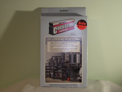 WALTHERS CORNERSTONE SERIES, OIL LOADING PLATFORM KIT #933-3104 ...